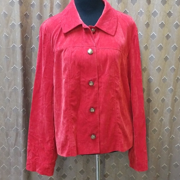 Red Women's Jacket - Picture 1 of 3